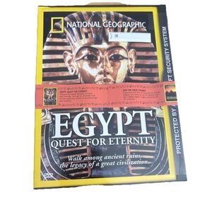 National Geographic Egypt DVD Set Sealed Quest for Eternity + Great Pyramid